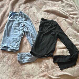 2 Hollister long sleeve Baby Tees
